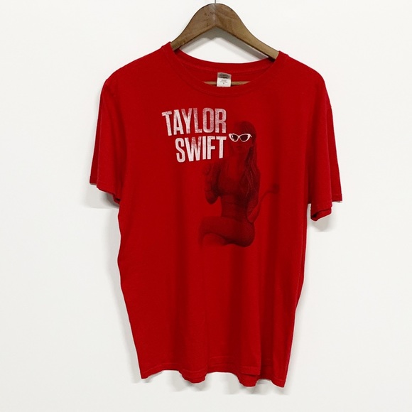Urban Outfitters Shirts | Urban Outfitters Taylor Swift Red Tour Tee L